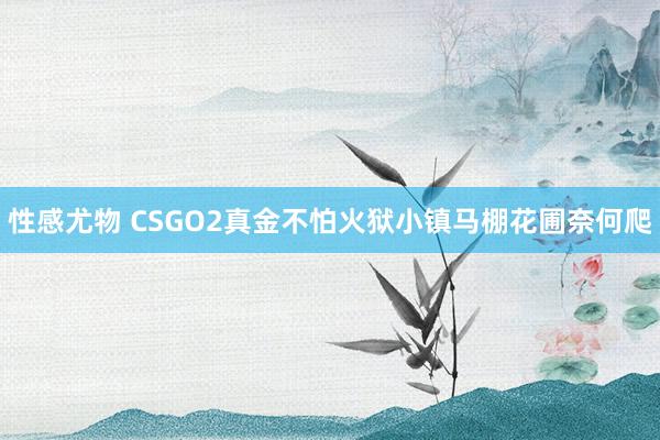 性感尤物 CSGO2真金不怕火狱小镇马棚花圃奈何爬