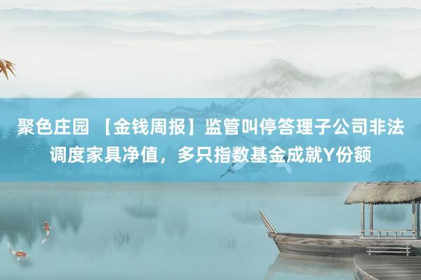 聚色庄园 【金钱周报】监管叫停答理子公司非法调度家具净值，多只指数基金成就Y份额
