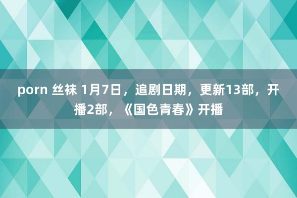 porn 丝袜 1月7日，追剧日期，更新13部，开播2部，《国色青春》开播