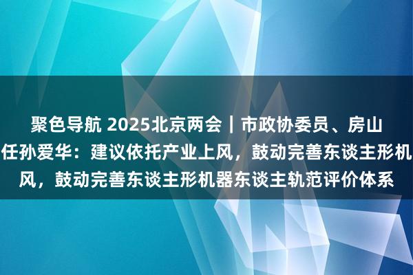聚色导航 2025北京两会｜市政协委员、房山区投资促进办事中心主任孙爱华：建议依托产业上风，鼓动完善东谈主形机器东谈主轨范评价体系