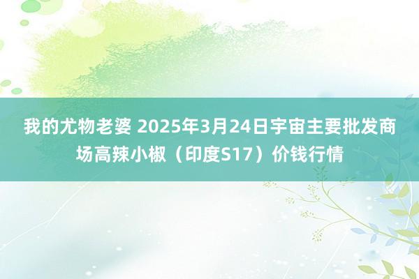 我的尤物老婆 2025年3月24日宇宙主要批发商场高辣小椒（印度S17）价钱行情